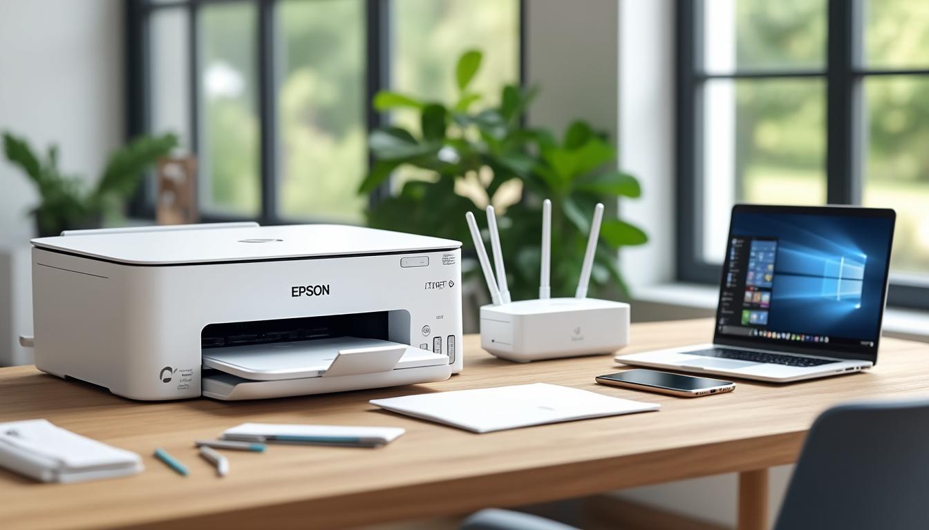 découvrez notre guide complet pour connecter facilement votre imprimante epson en wi-fi. suivez nos étapes simples et claires pour une installation réussie et profitez d'une impression sans fil fluide et efficace.