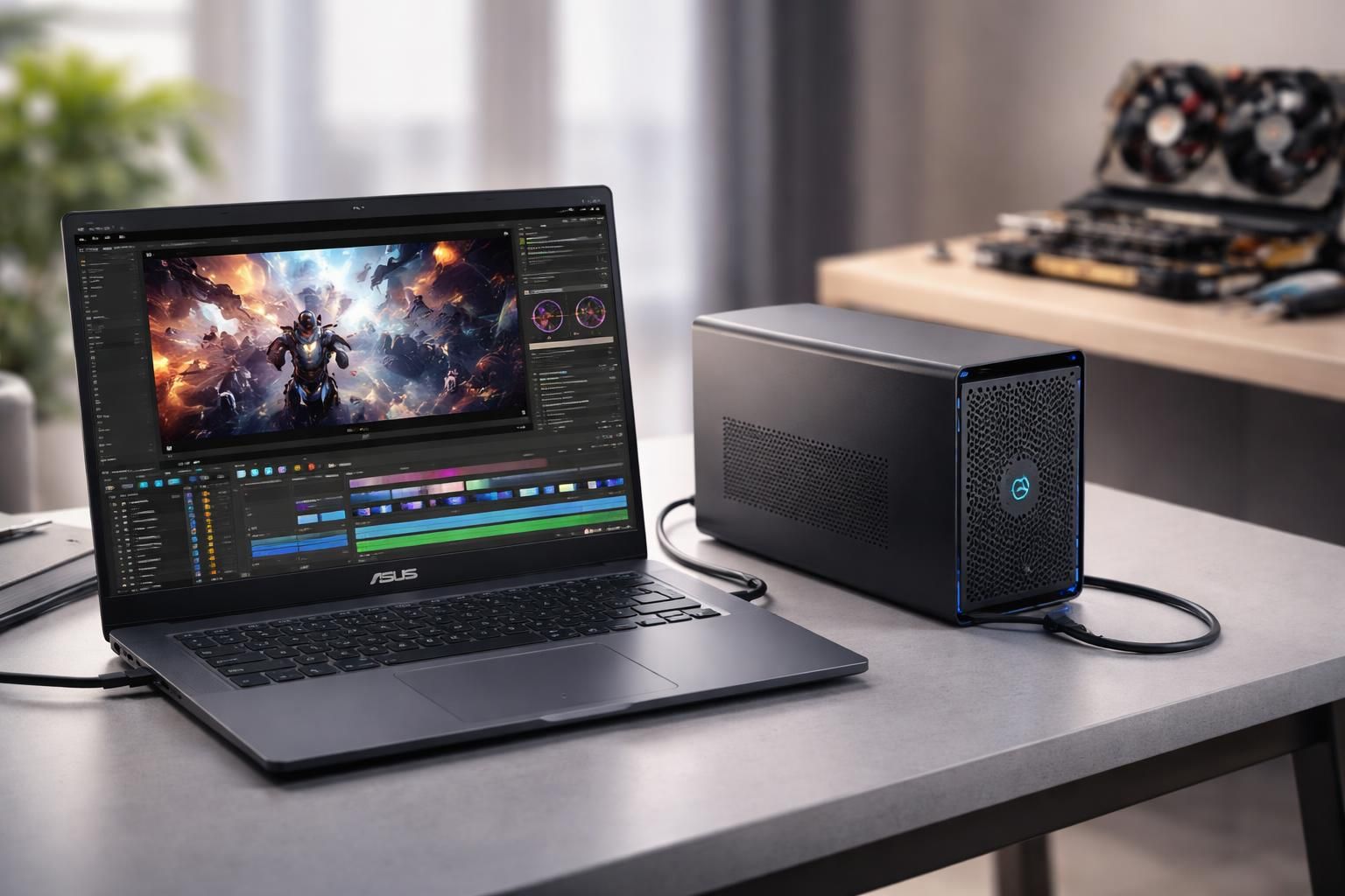 découvrez quand opter pour un egpu thunderbolt avec asus au lieu d'un changement interne, pour améliorer les performances graphiques de votre ordinateur portable facilement et efficacement.
