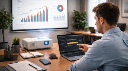 Bureautique : choisir la bonne luminosité sur un vidéoprojecteur LED BenQ