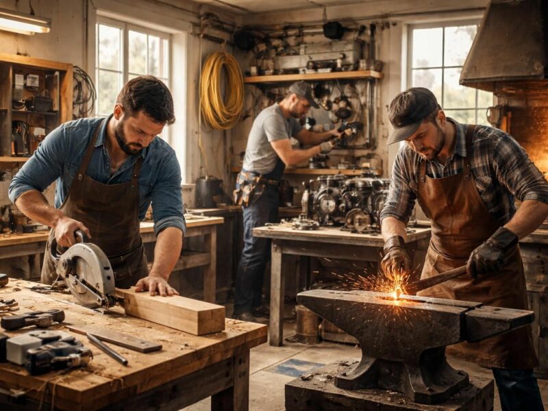Carrières lucratives en métiers manuels pour amateurs de bricolage