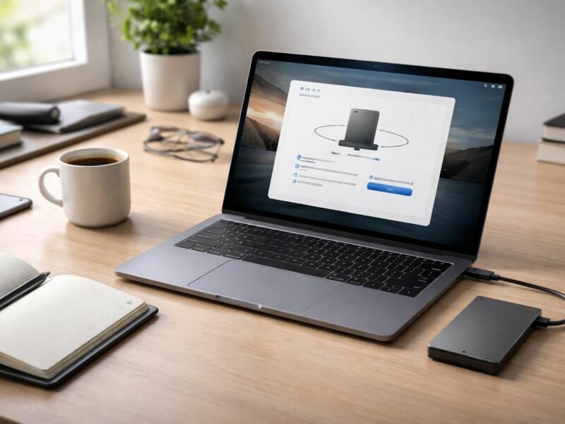 Checklist : bien configurer un disque externe pour sauvegarde automatique