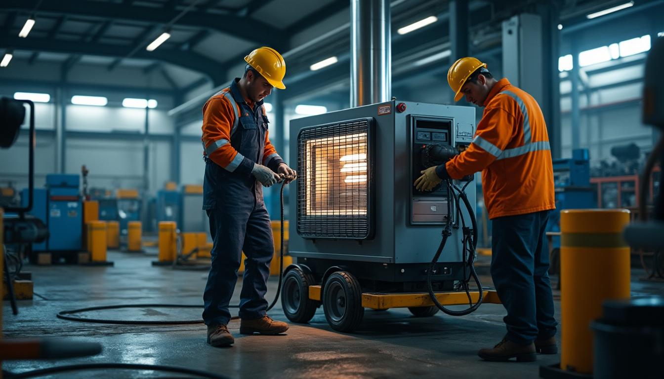 découvrez comment le chauffage mobile industriel peut optimiser la productivité sur vos lieux de travail en assurant un environnement de travail confortable, en réduisant les temps d'arrêt et en favorisant le bien-être des employés.