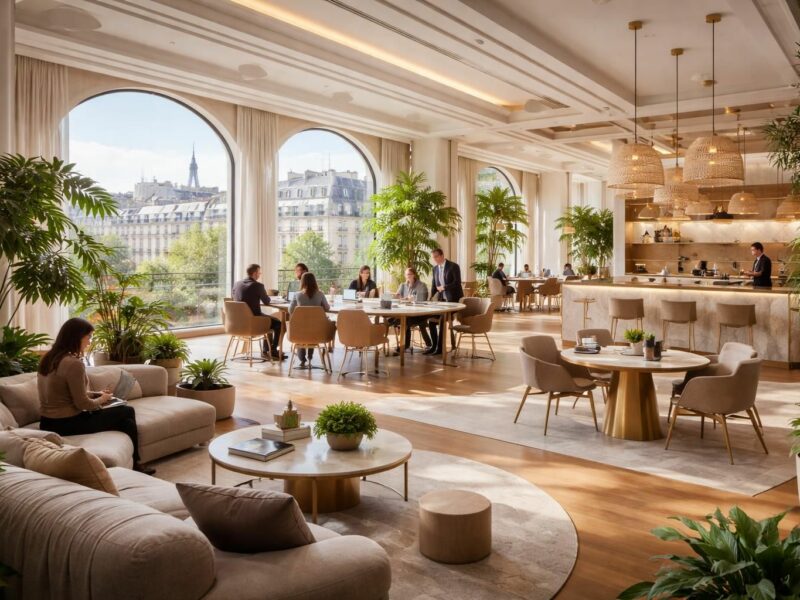 Comment le kwerk à Saint Honoré redéfinit le concept de bureau moderne