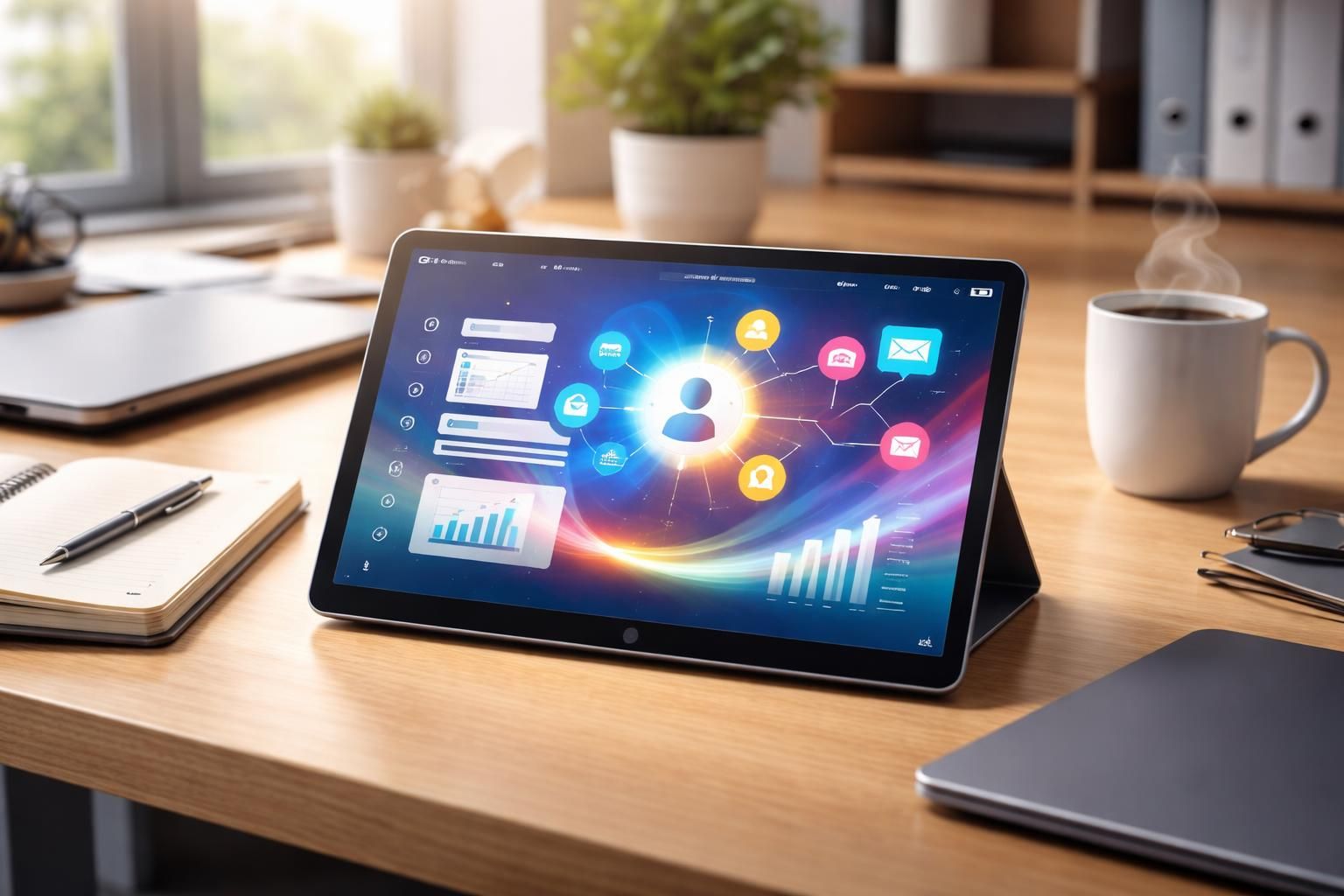 découvrez comment transformer une tablette tactile en outil d'affichage dynamique pour optimiser votre communication interne en entreprise.