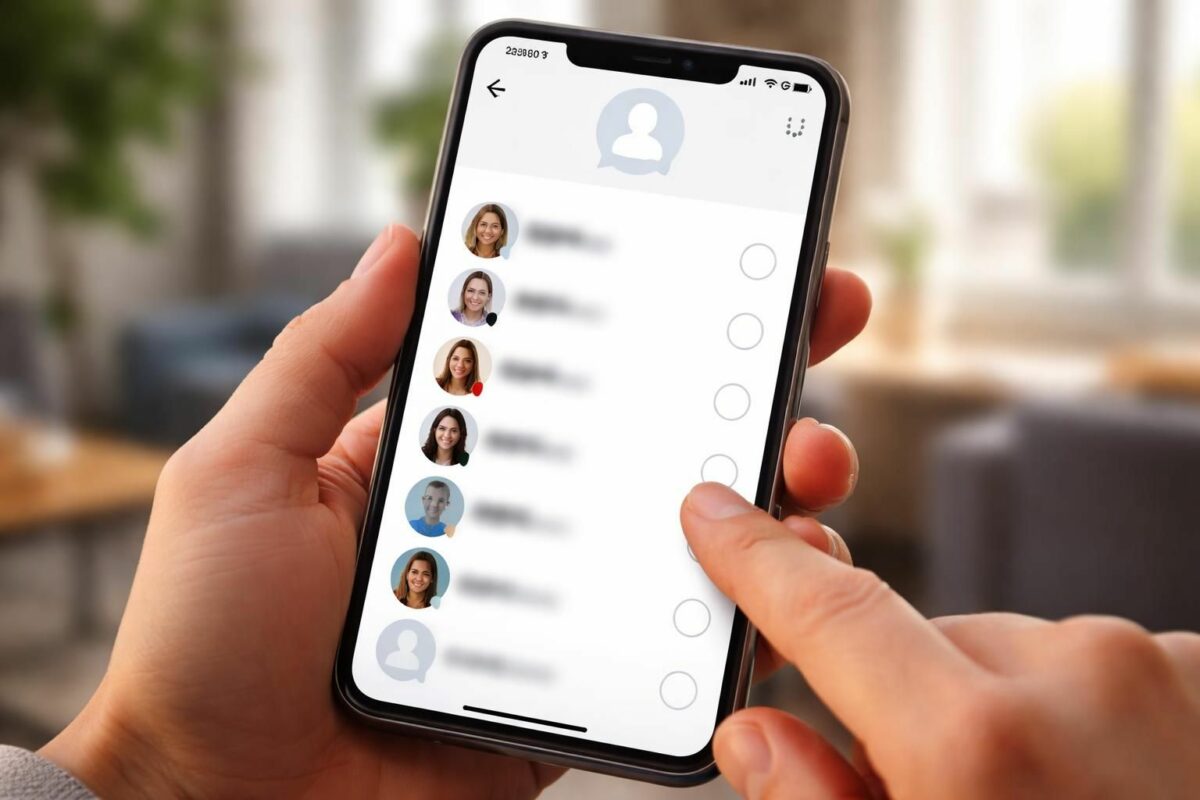 Créer un groupe Snapchat avec des utilisateurs non ajoutés
