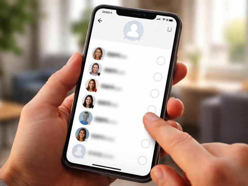 Créer un groupe Snapchat avec des utilisateurs non ajoutés