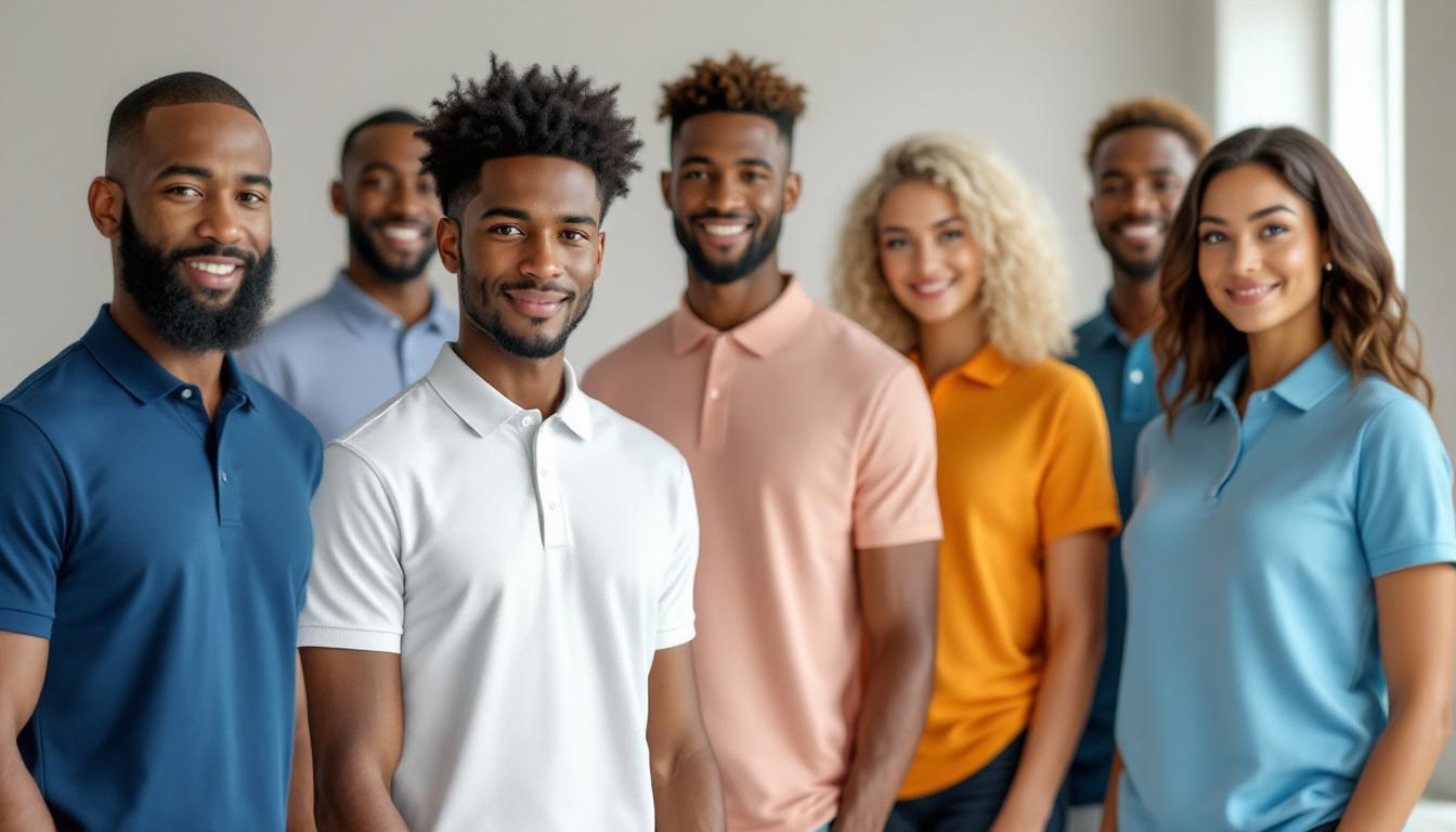 explorez les dernières tendances des polos personnalisables en ligne avec votre logo, alliant style et originalité pour un look unique et professionnel.