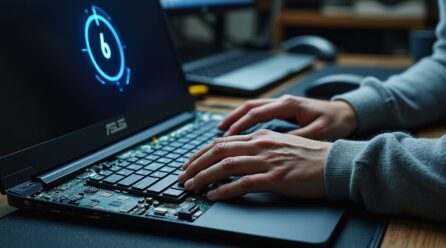Dépanner mon ordinateur portable Asus qui s’allume mais ne démarre pas en étapes simples
