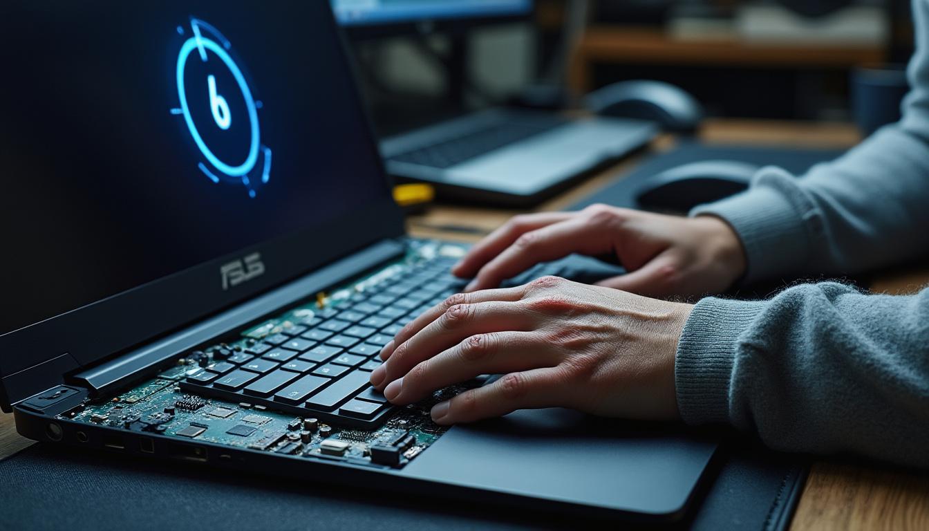 découvrez comment dépanner facilement votre ordinateur portable asus qui s'allume mais ne démarre pas. suivez nos étapes simples et efficaces pour résoudre ce problème technique et redonner vie à votre appareil.