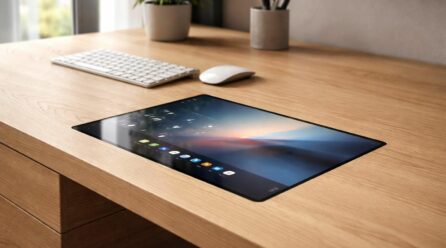 Docking invisible : intégrer tablette Tactile Microsoft dans un mobilier de bureau