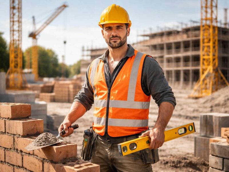 Guide pour un auto entrepreneur : un maçon prêt à relever des défis