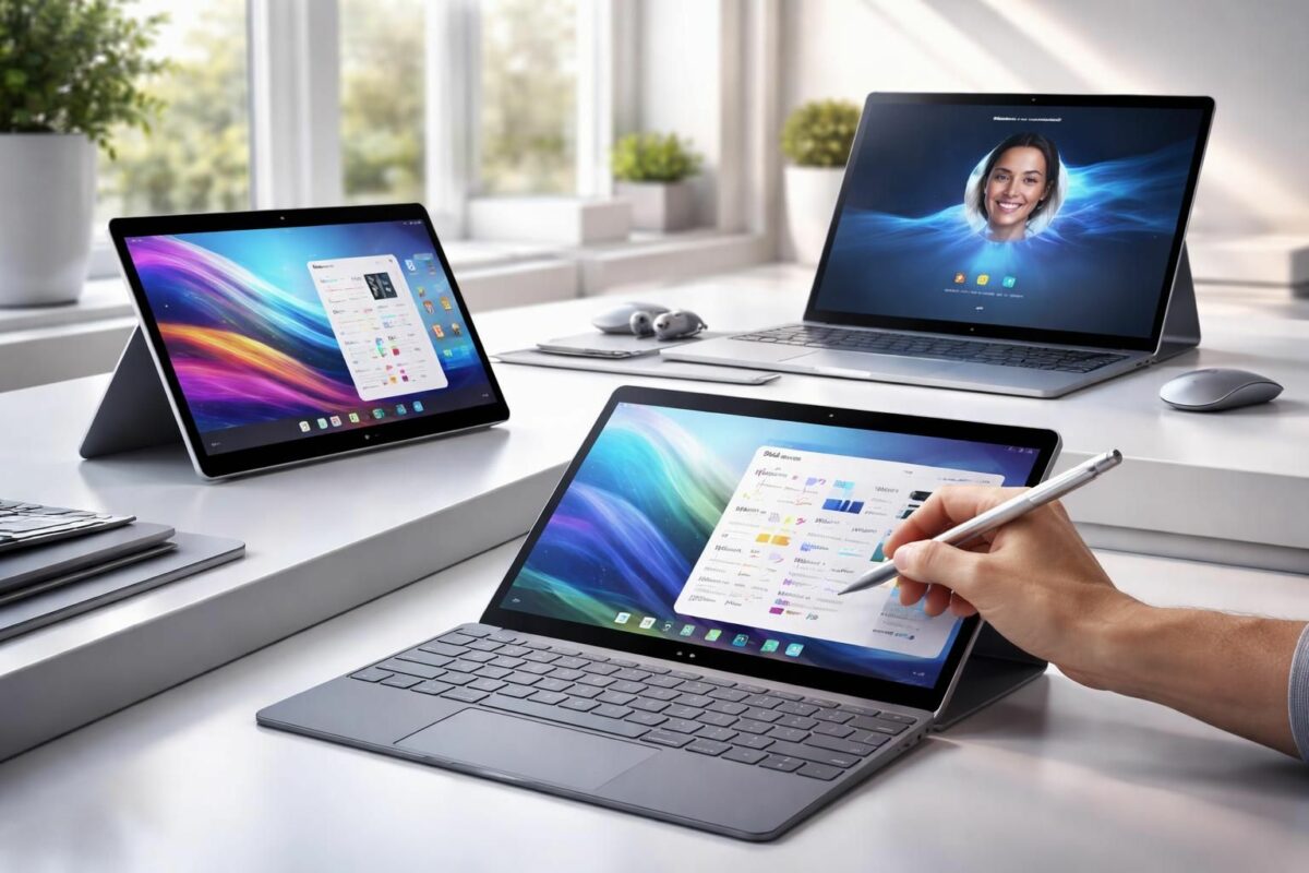 Les innovations technologiques des dernières tablettes de la marque Microsoft