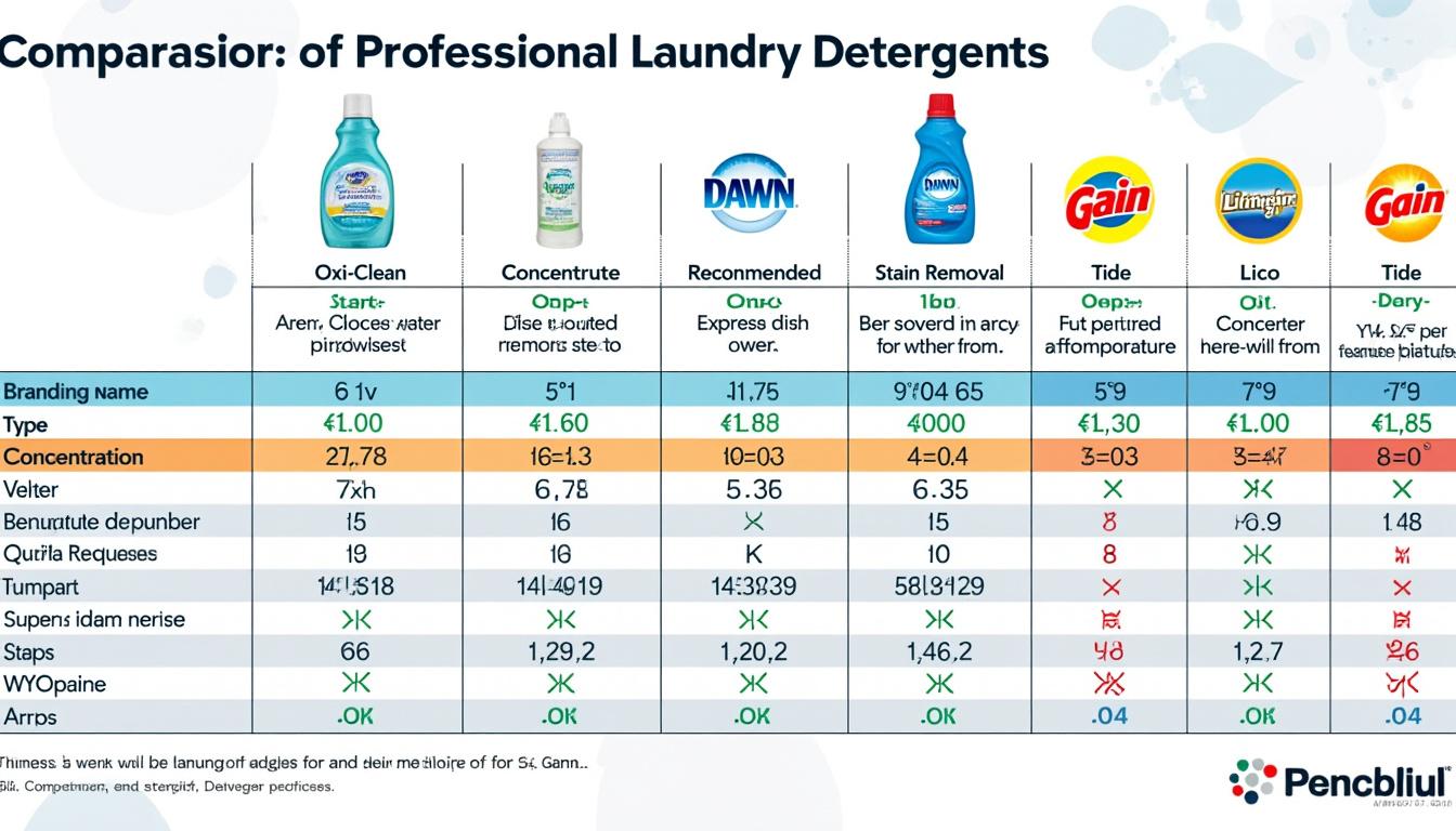 découvrez notre comparatif des meilleures lessives professionnelles, basé sur les avis authentiques des utilisateurs. trouvez la lessive idéale pour un lavage efficace et optimal de votre linge, adapté à tous les besoins professionnels.
