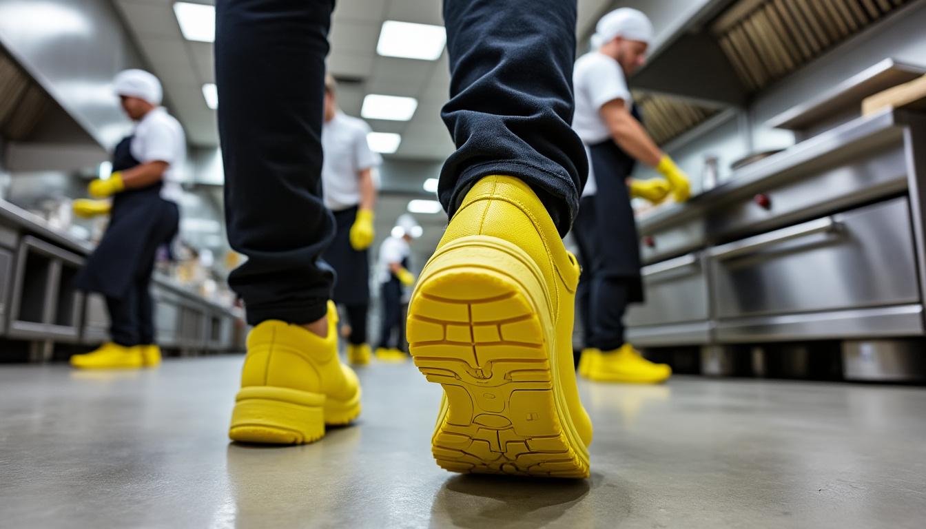 découvrez les meilleures pratiques à adopter concernant les normes des chaussures de sécurité pour cuisine afin d’assurer confort, hygiène et protection sur votre lieu de travail.