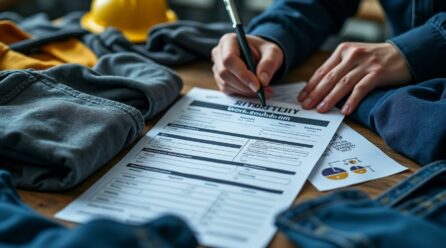 Les meilleures pratiques pour remplir une fiche de remise de vêtement de travail