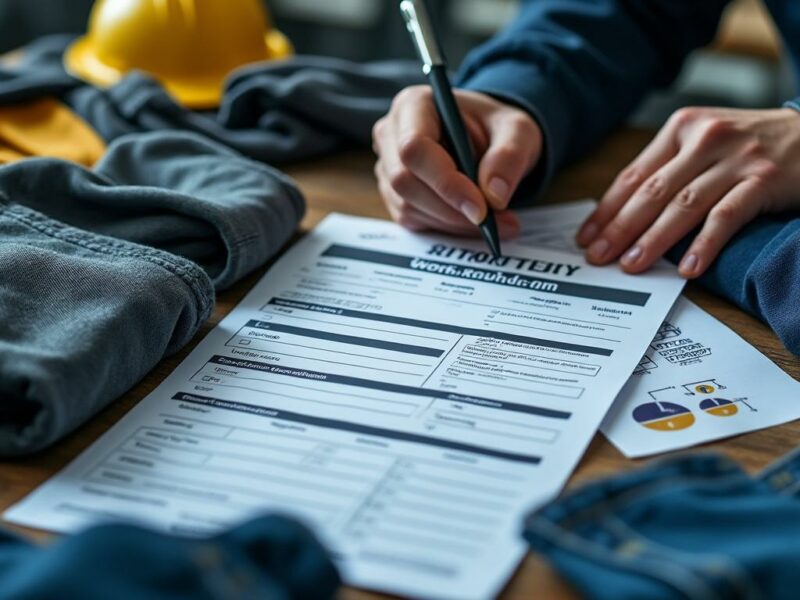 Les meilleures pratiques pour remplir une fiche de remise de vêtement de travail
