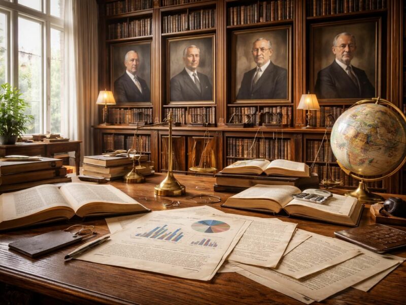 Les théories marquantes de la science économique et social qui ont façonné notre époque