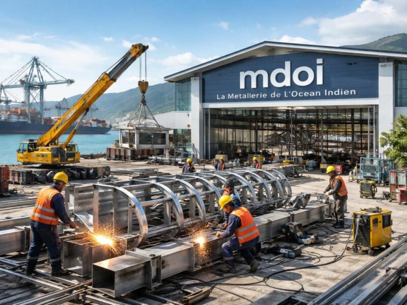 MDOI, la métallerie de l’Océan Indien : un acteur clé de l’industrie métallurgique dans la région