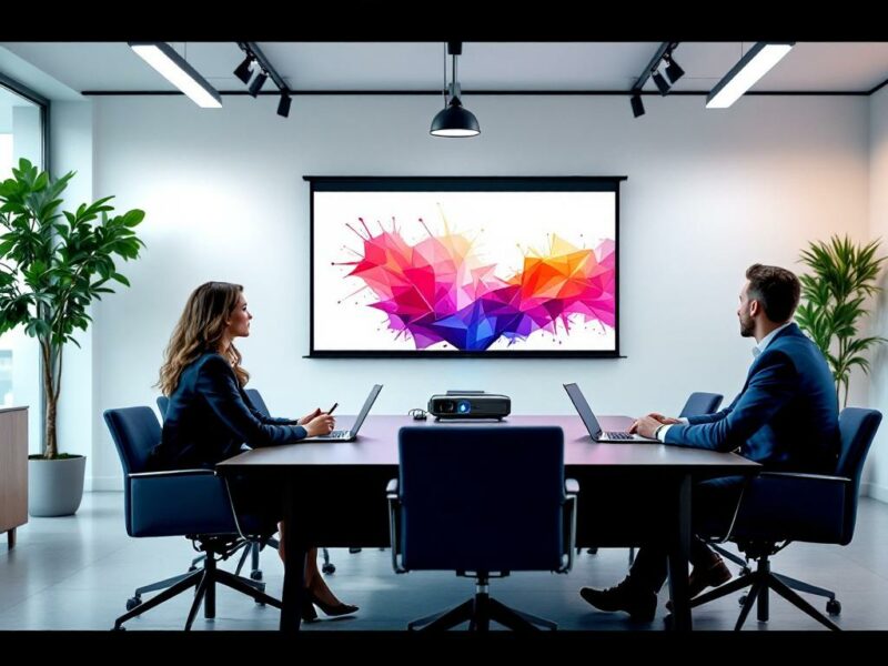 Maximiser l’impact de vos présentations grâce au vidéoprojecteur Epson bureautique