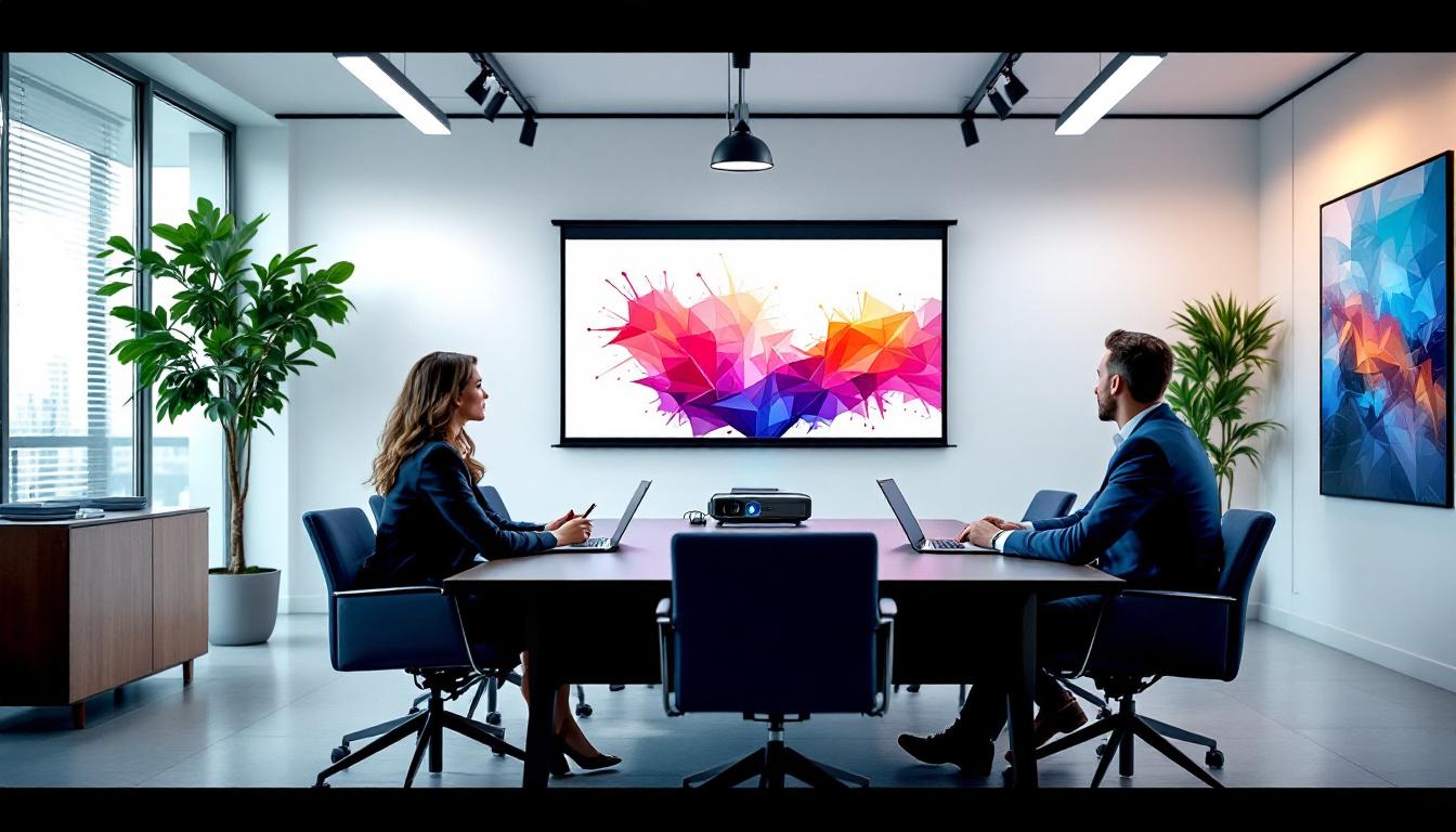 découvrez comment maximiser l'impact de vos présentations avec les vidéoprojecteurs epson bureautiques, alliant qualité d'image et facilité d'utilisation pour un rendu professionnel.