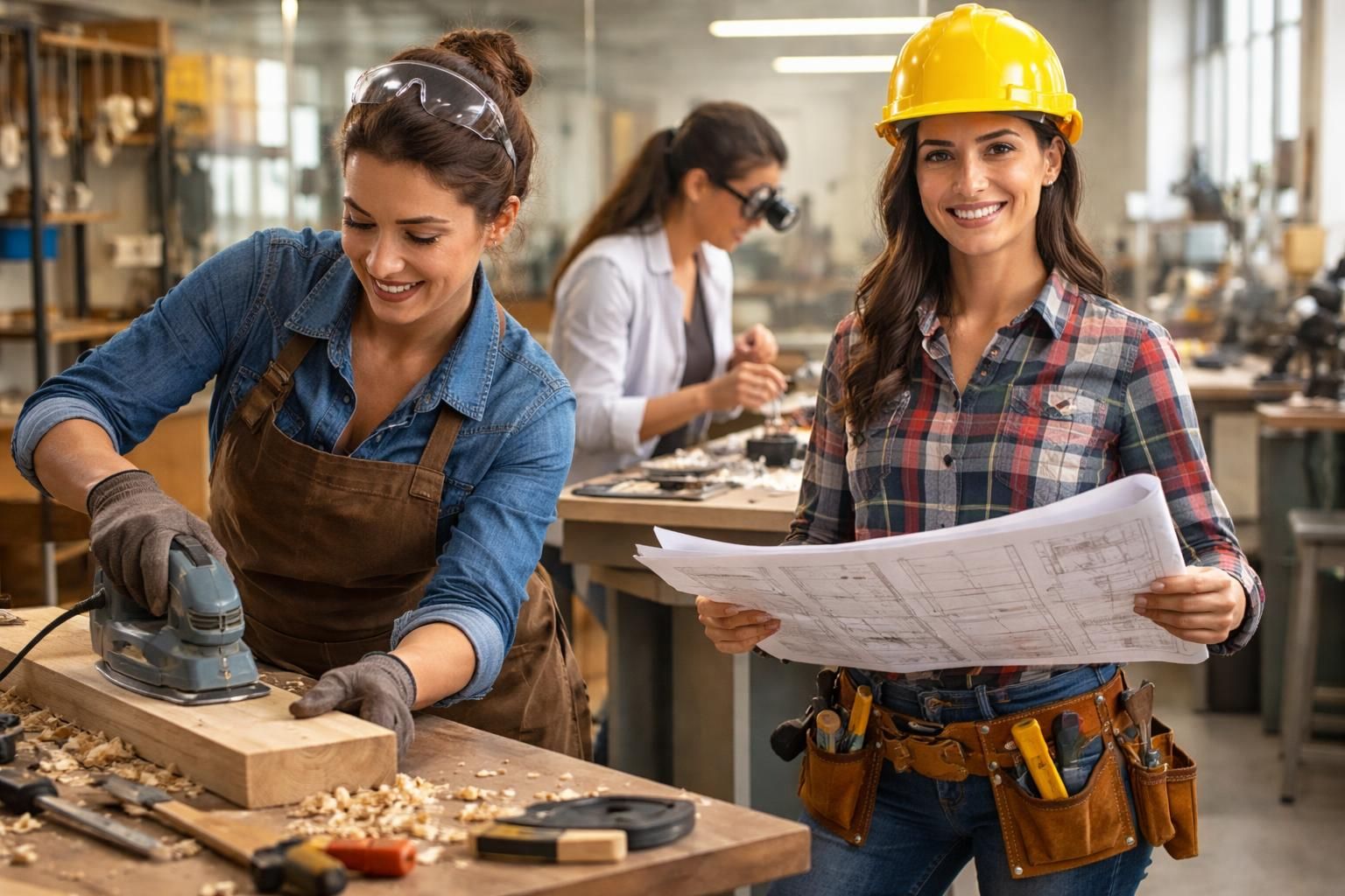 découvrez les métiers manuels bien payés dédiés aux femmes, avec des formations adaptées pour un épanouissement professionnel garanti.