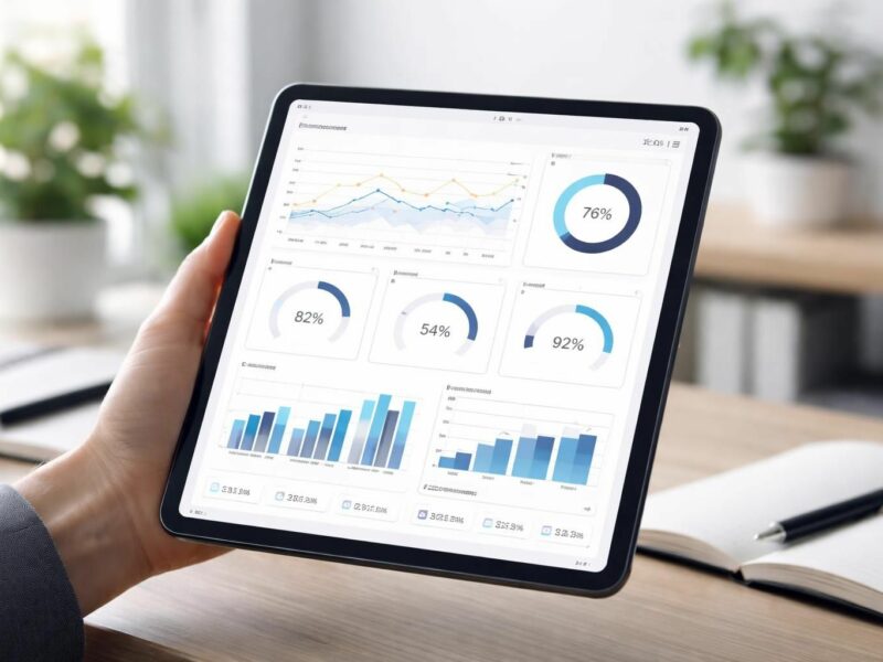 Pilotage : iPad en écran KPI sans “burn” ni instabilité