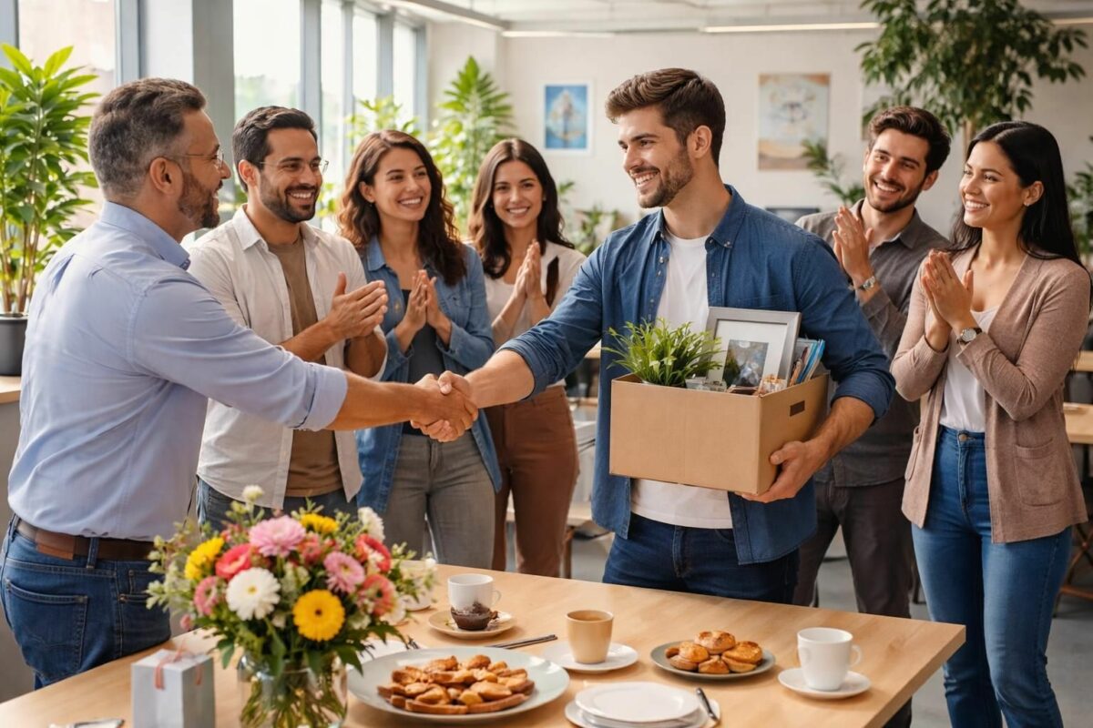 Pourquoi un message de départ pour un collègue est essentiel dans le monde du travail