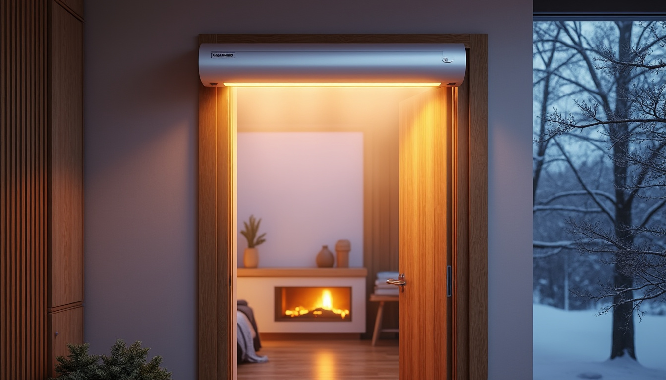 découvrez comment un rideau d'air chaud électrique protège efficacement votre intérieur des courants d'air en hiver, tout en optimisant le confort et les économies d'énergie.