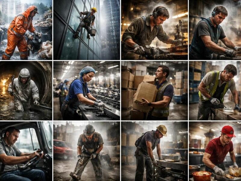 Top 10 des métiers que personne ne veut faire : pourquoi sont-ils si mal aimés ?