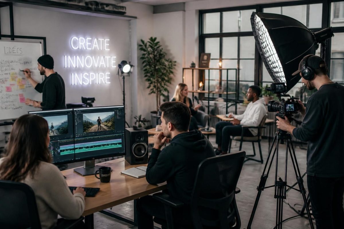 Victory Crea vous accompagne dans la création de contenus vidéo modernes et efficaces