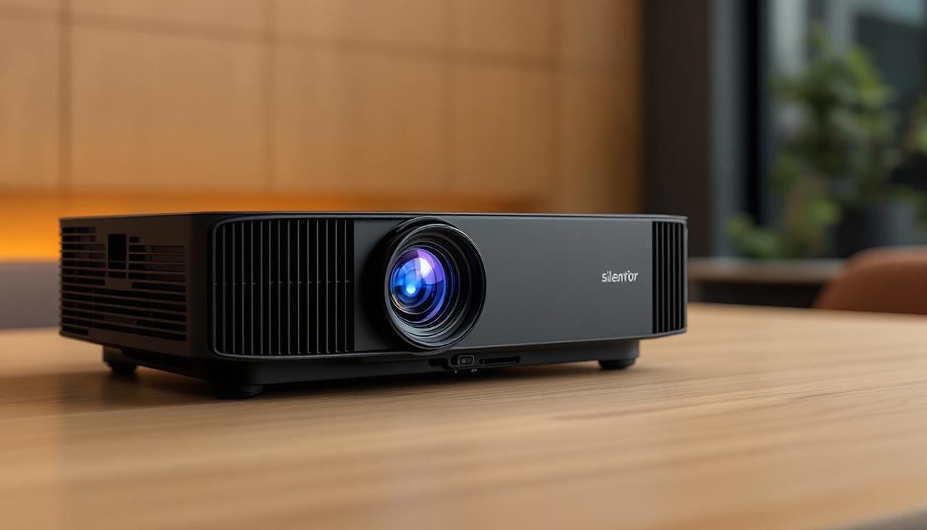 découvrez notre vidéoprojecteur bureautique silencieux qui vous permet de maximiser l'impact de vos présentations sans aucune distraction sonore. performance et tranquillité réunies pour un environnement de travail optimal.