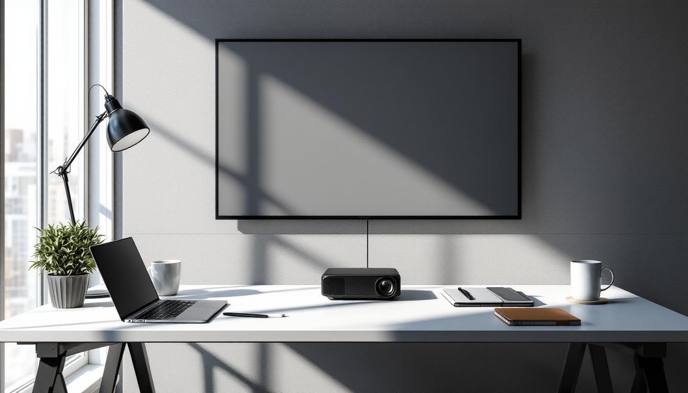 découvrez notre vidéoprojecteur bureautique silencieux, idéal pour des présentations efficaces sans bruit, pour maximiser votre impact sans distraire votre audience.
