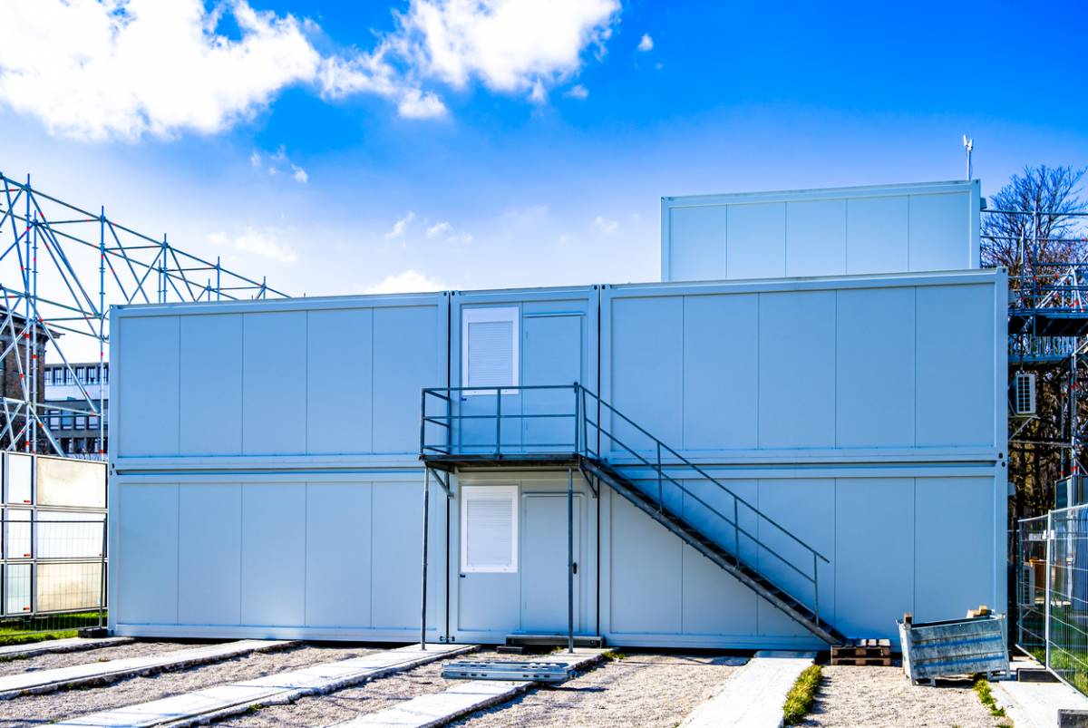base-vie modulaire chantier