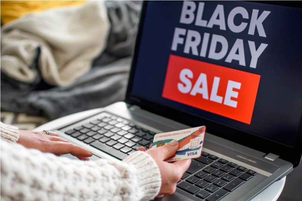 carte crédit pour le Black Friday